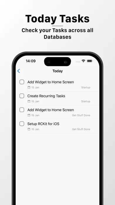 Tangkapan layar Tasks for Notion - To-Do List
