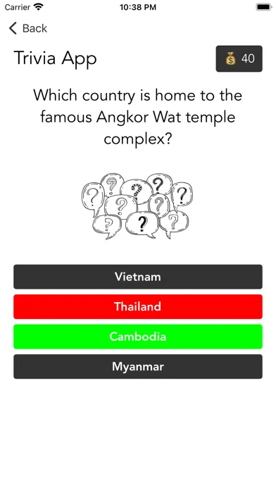 Trivia App - Knowledge Quiz Screenshots