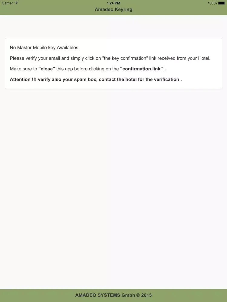 Amadeo Keyring iPad  Screenshots
