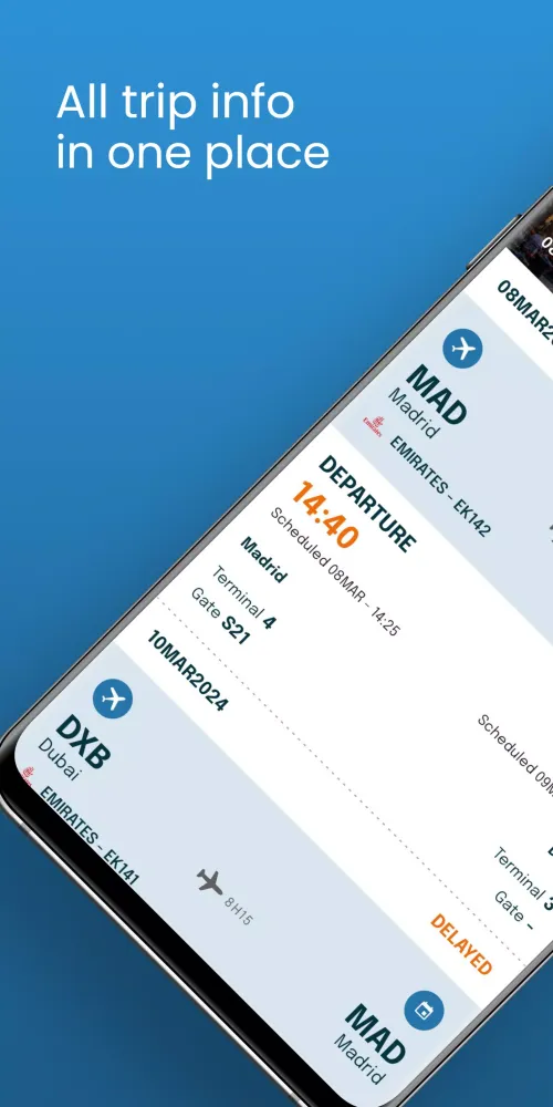 CheckMyTrip Screenshots