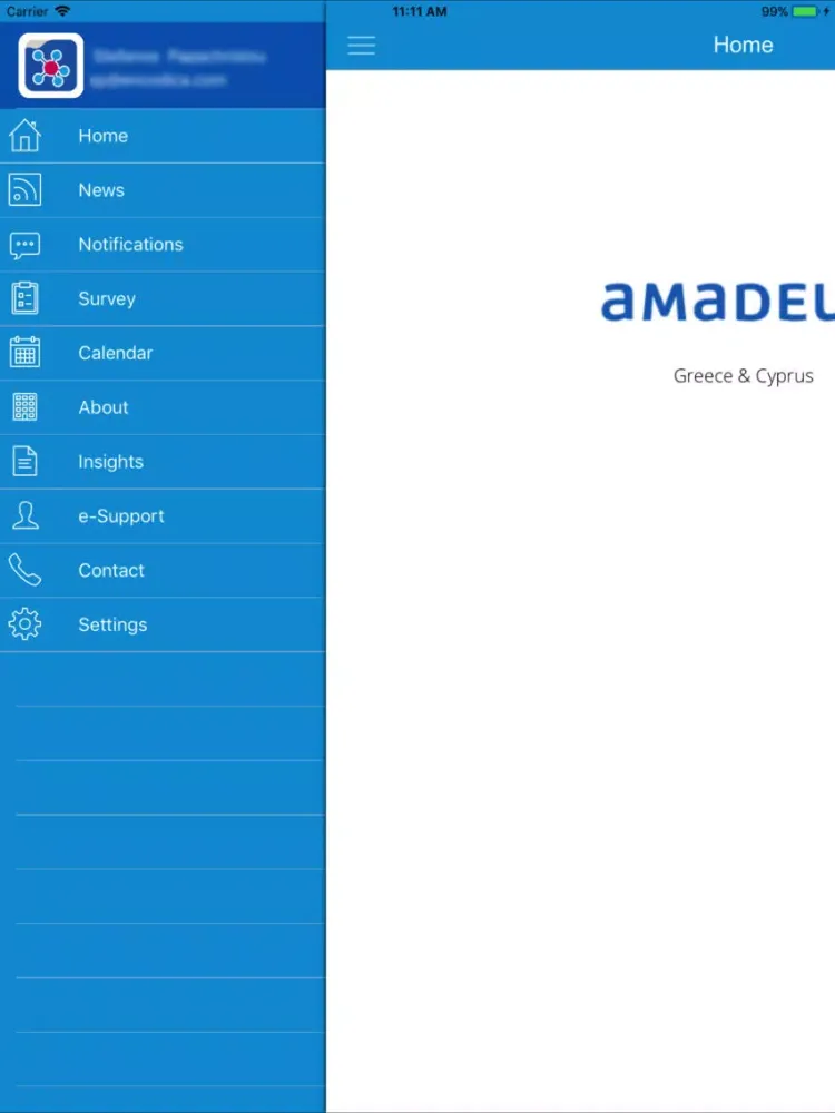 Amadeus GR-CY iPad  स्क्रीनशॉट