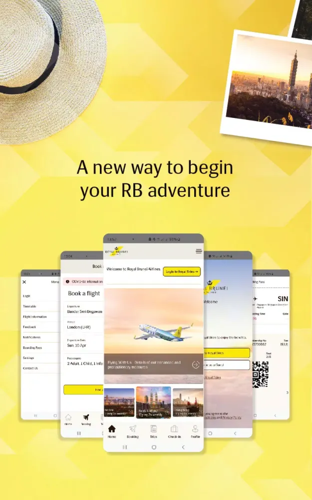 Royal Brunei Airlines 스크린샷