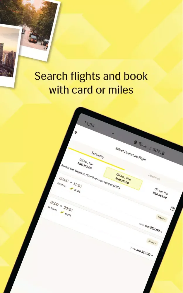Royal Brunei Airlines 스크린샷