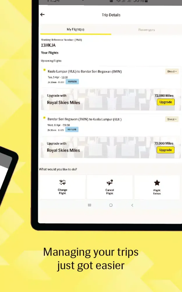 Royal Brunei Airlines 스크린샷