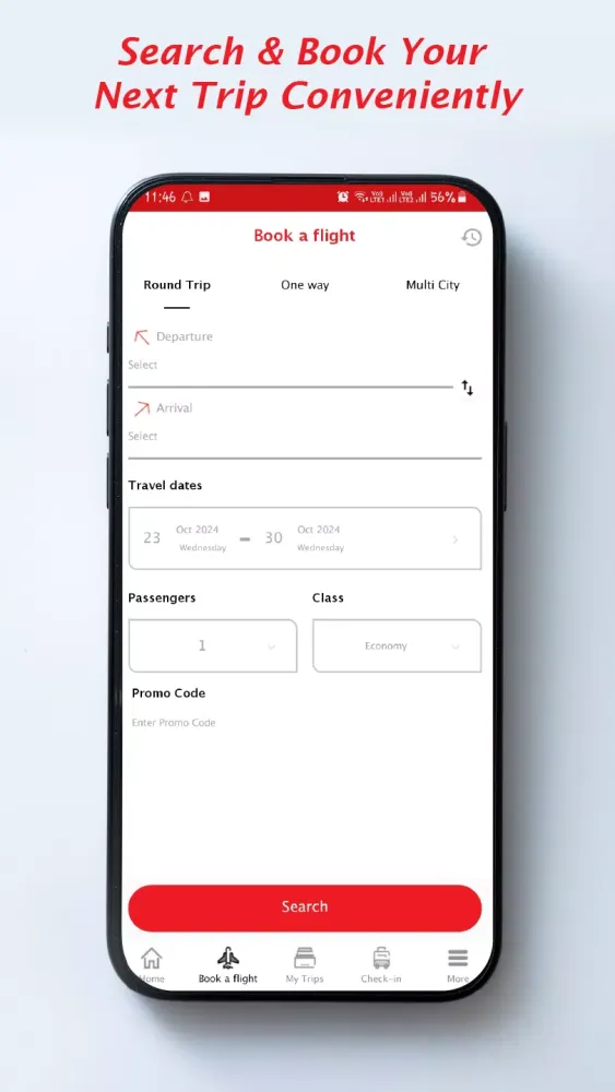 Tangkapan skrin KQ Mobile