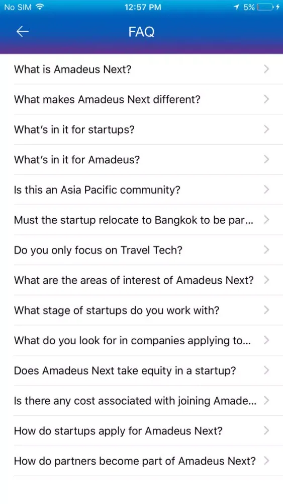 Amadeus Next स्क्रीनशॉट