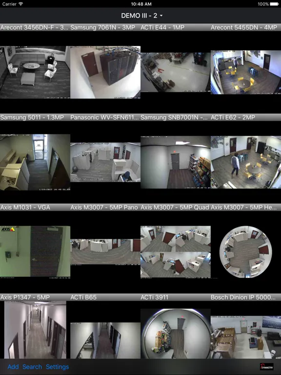 Screenshot di Symmetry TouchView Mobile iPad 