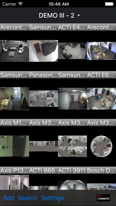 Screenshot di Symmetry TouchView Mobile