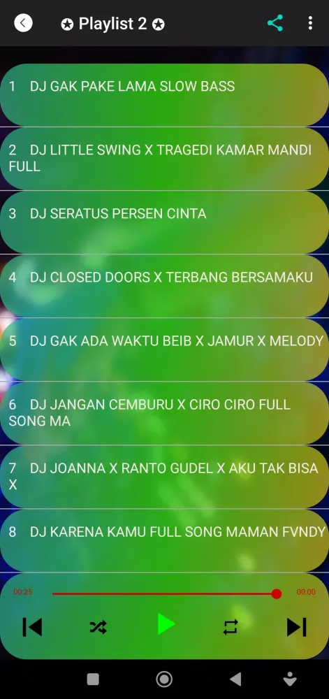 Captures d'écran de DJ Viral Jedag Jedug Slow