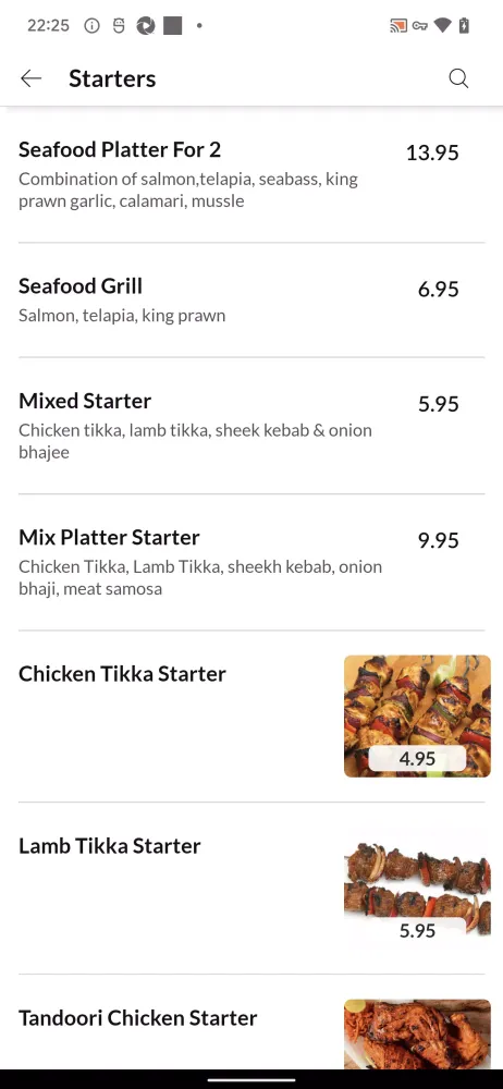 Amala Indian Restaurant Screenshots