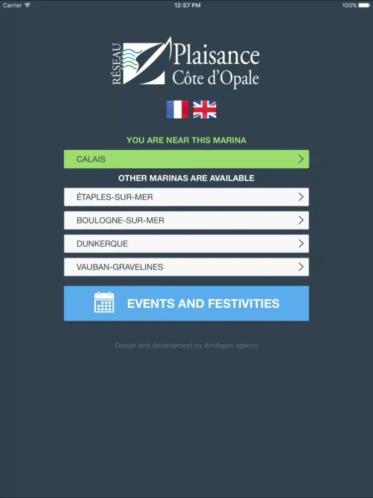 App'y Marinas Côte d'Opale iPad  سکرین شاٹس