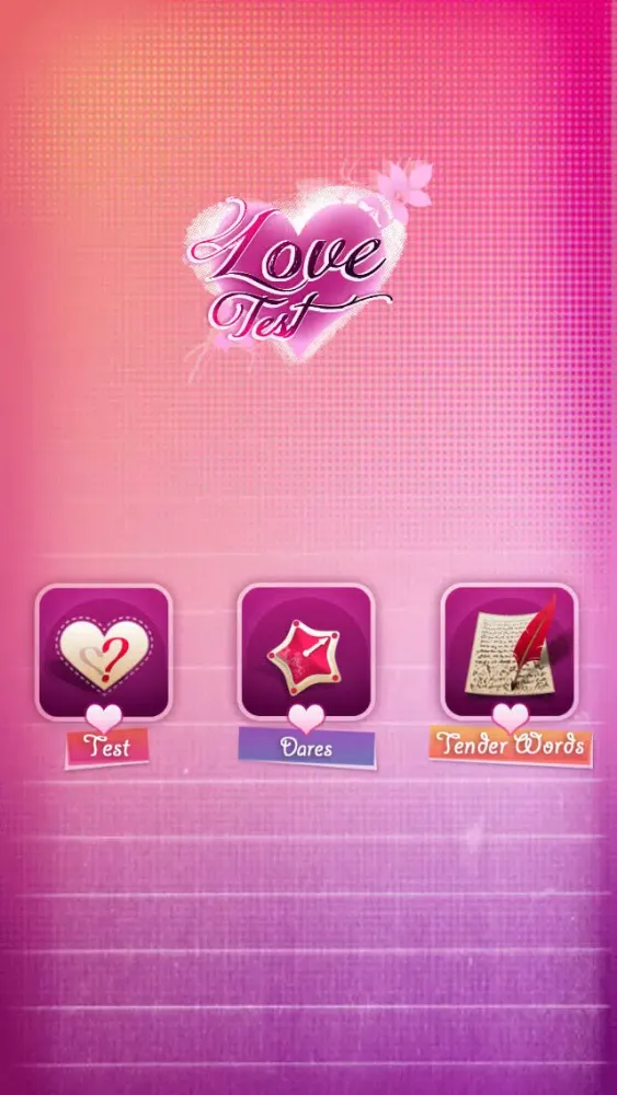 AMA Love Test 스크린샷