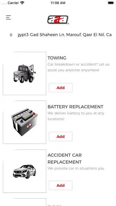 Tangkapan skrin Amanah Auto Assist