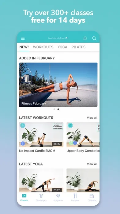 Capturas de pantalla de FRESH BODY FIT MIND