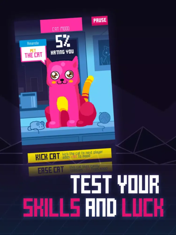 Capturas de tela do MEON Party Games iPad 