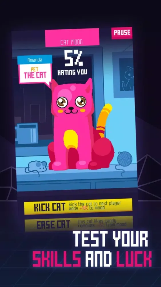 Capturas de tela do MEON Party Games