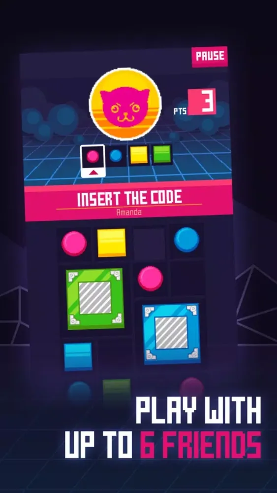 Capturas de tela do MEON Party Games