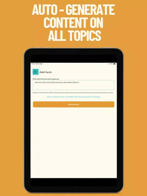 Tangkapan skrin StudyGenius: Study Helper iPad 