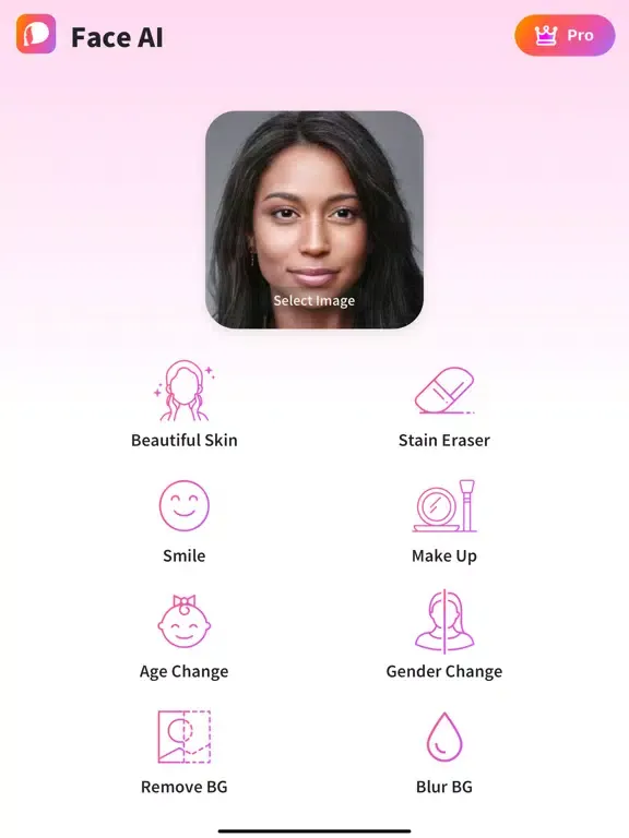 Capturas de tela do Face AI - AI Face Editor iPad 