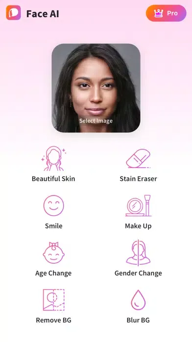 Capturas de tela do Face AI - AI Face Editor