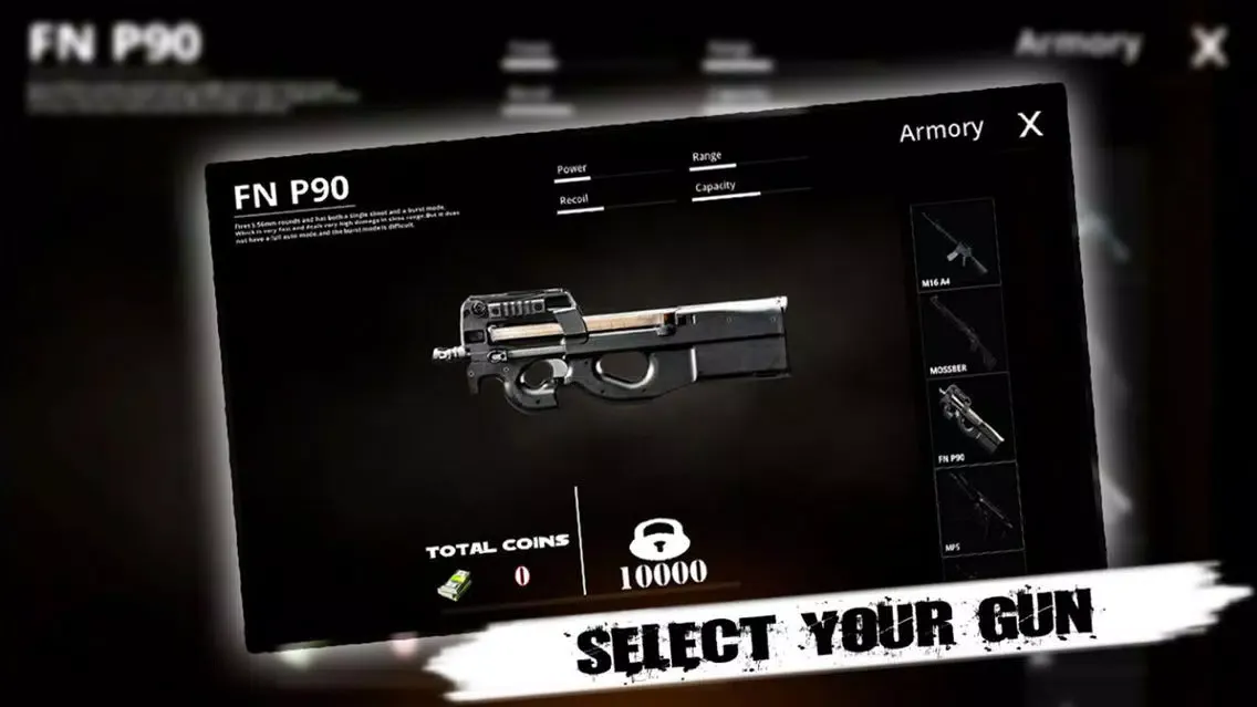 Tangkapan layar 3D Zombie Sniper Revenge 2019