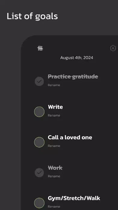 صور 5Goals - Daily Goal Tracker