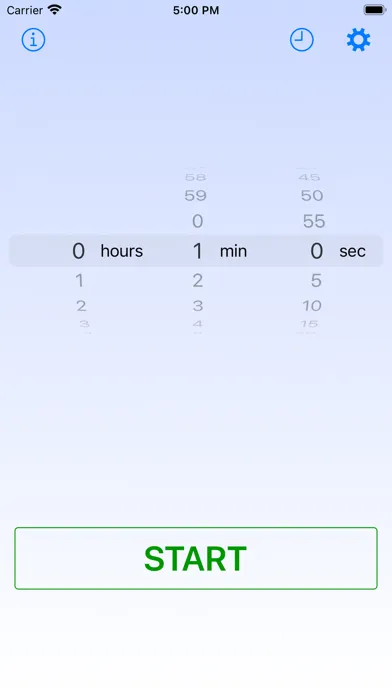 Tangkapan layar Voice Over Timer