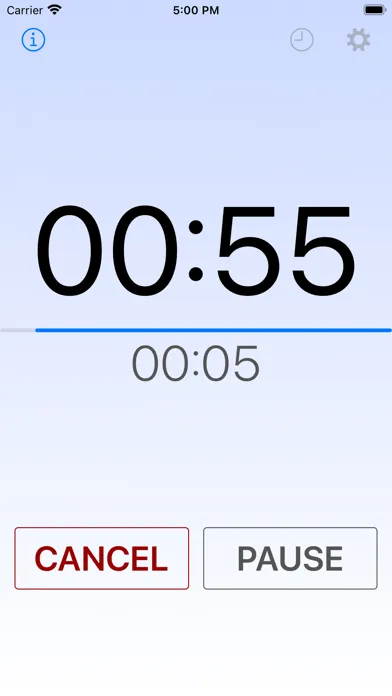 Tangkapan layar Voice Over Timer