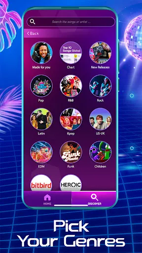 Ảnh chụp màn hình của Tiles Hop: EDM Rush