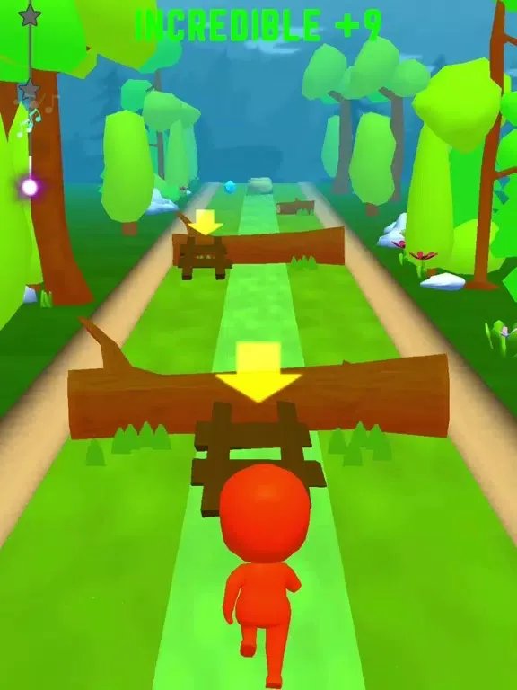 Tangkapan skrin Danger Run 3D iPad 