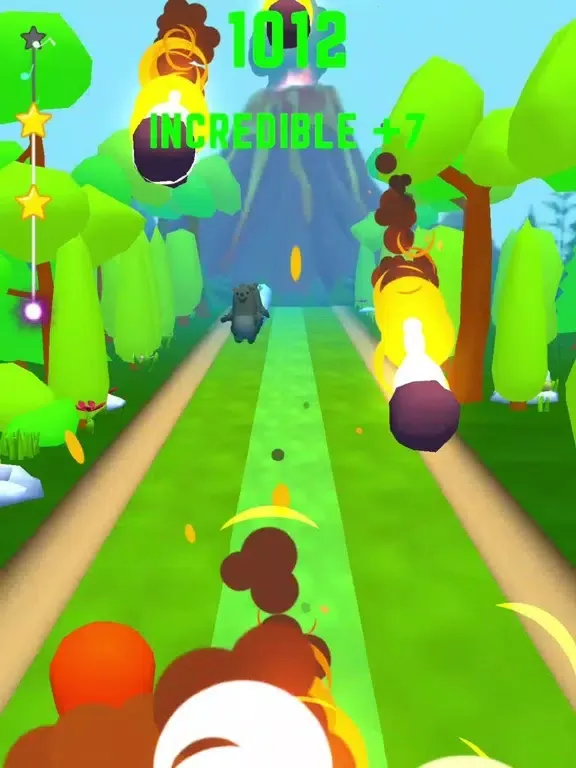 Tangkapan skrin Danger Run 3D iPad 
