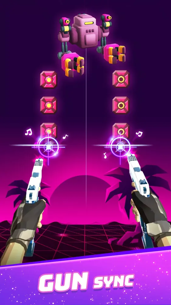 Captures d'écran de Dual Guns