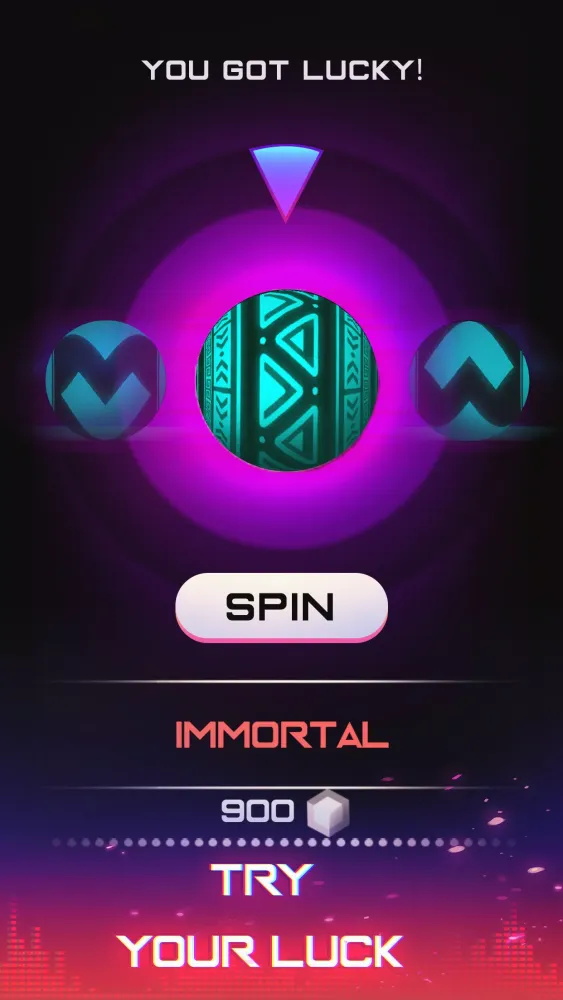 Tangkapan skrin Infinity Run