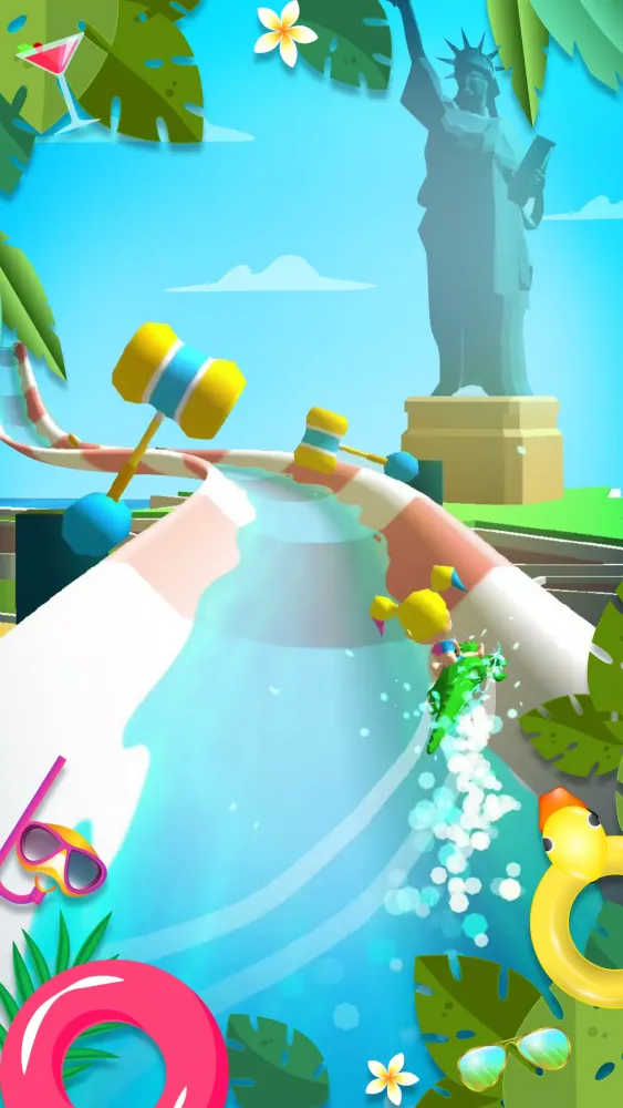 Waterpark: Slide Race 스크린샷