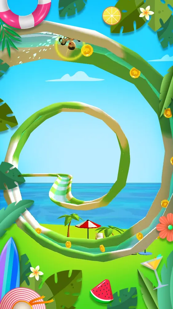Waterpark: Slide Race 스크린샷