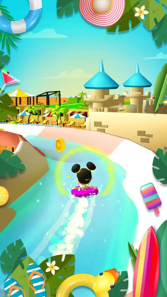 Waterpark: Slide Race 스크린샷