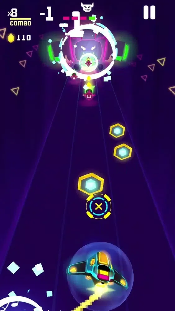 Capturas de tela do Rocket Hero EDM