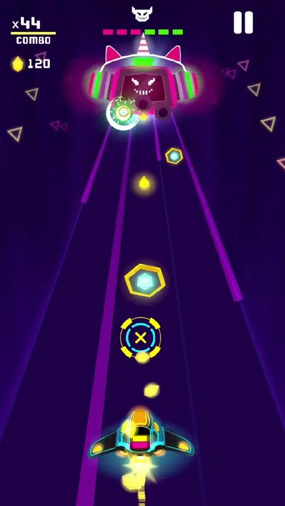 Capturas de tela do Rocket Hero EDM