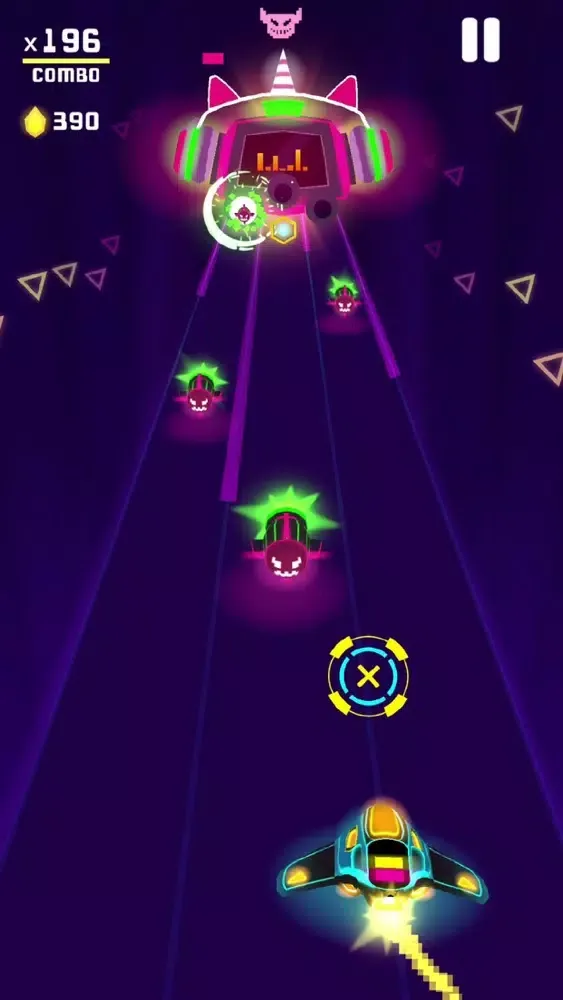Capturas de tela do Rocket Hero EDM