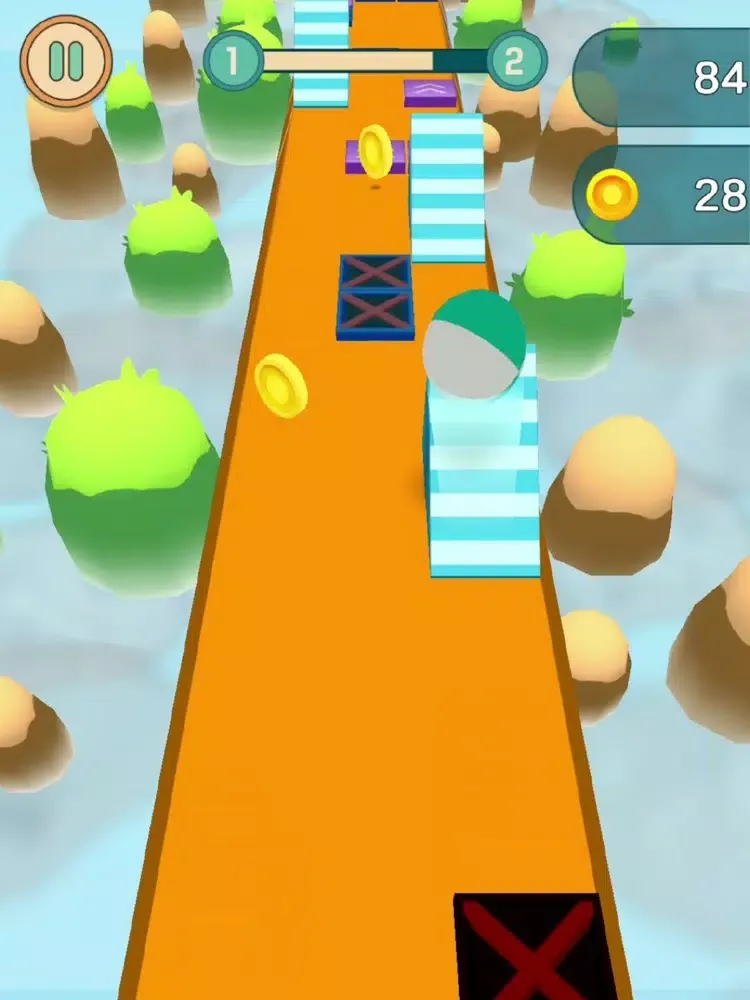 Capturas de tela do Beat Roll iPad 