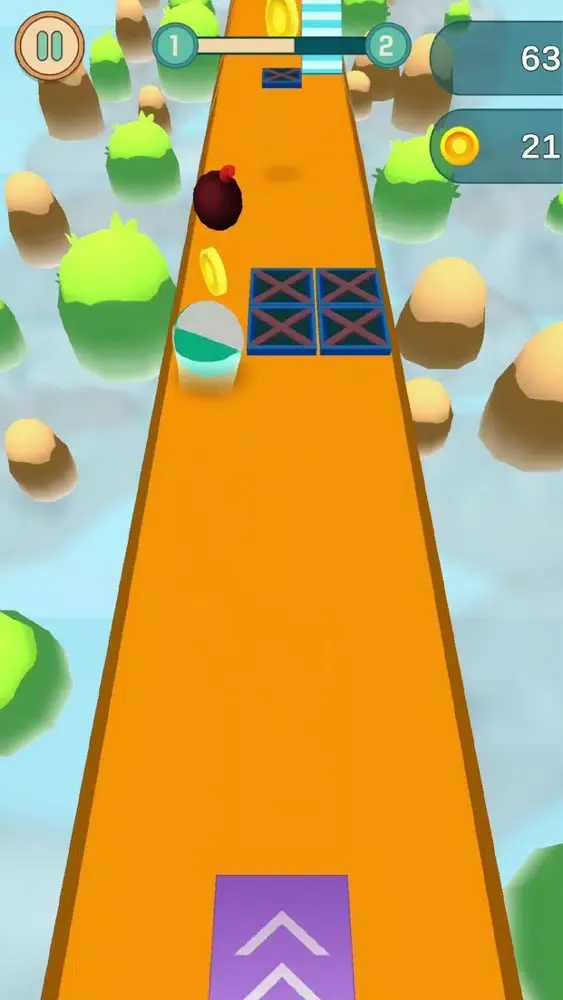 Capturas de tela do Beat Roll