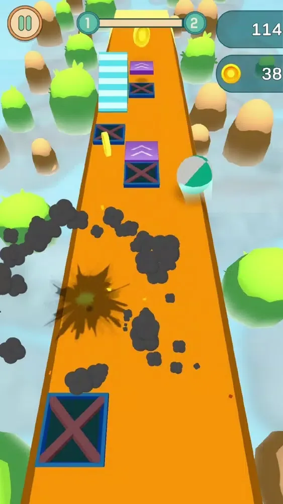 Capturas de tela do Beat Roll