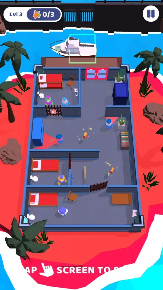 Tangkapan skrin Crew Escape