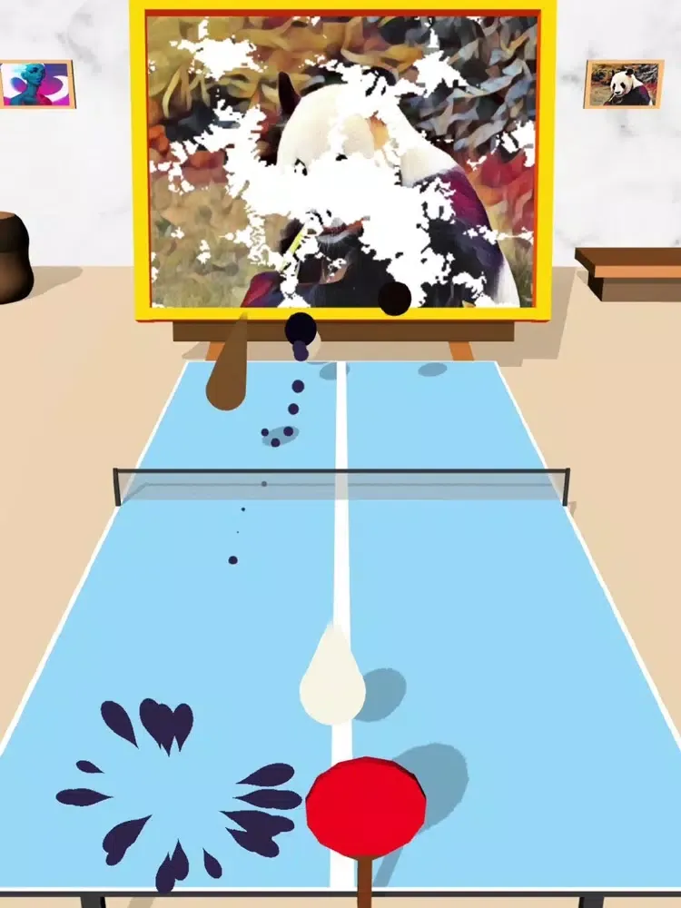 Captures d'écran de Paint Pong EDM iPad 