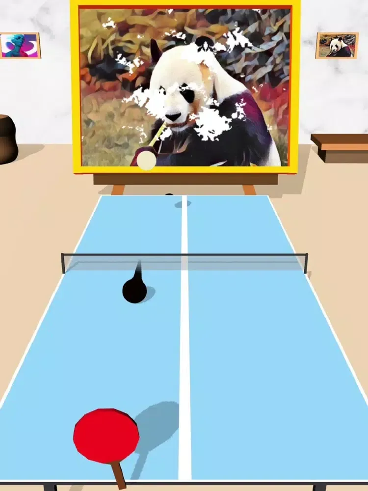 Captures d'écran de Paint Pong EDM iPad 