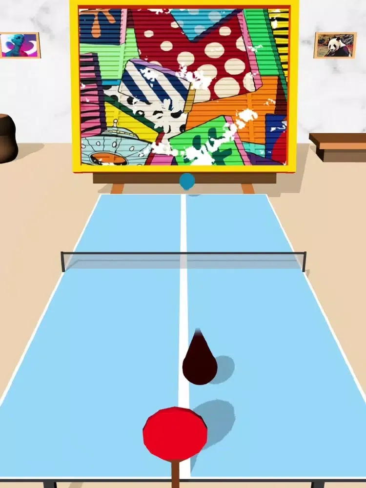 Captures d'écran de Paint Pong EDM iPad 