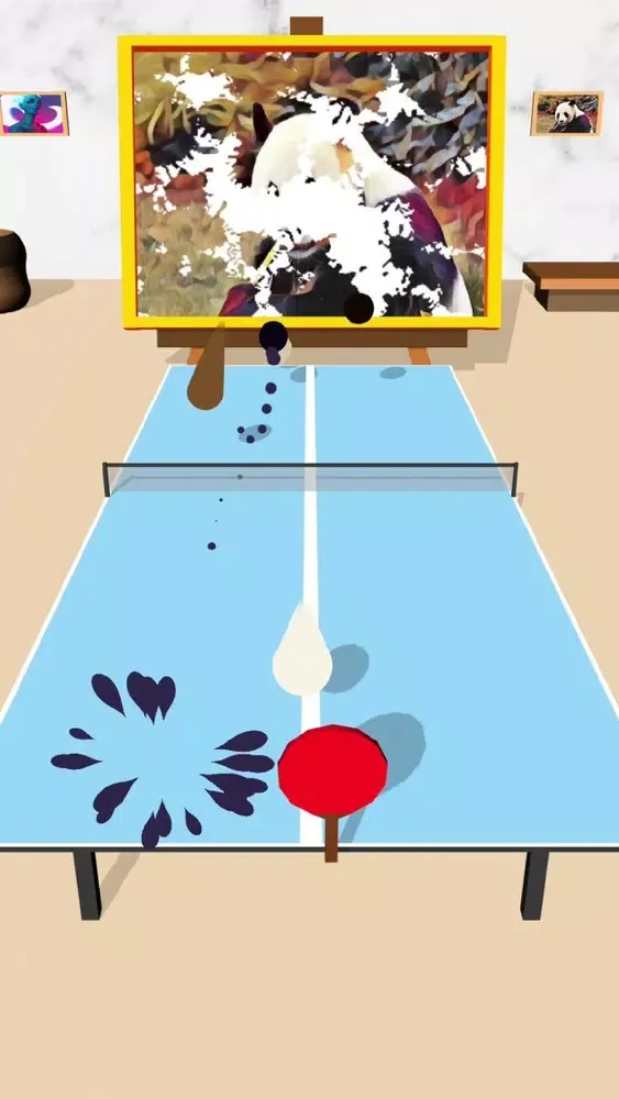 Captures d'écran de Paint Pong EDM