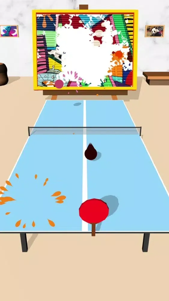 Captures d'écran de Paint Pong EDM