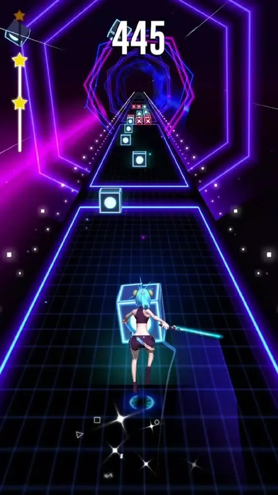 Sonic Saber 3D :EDM Music Game应用截图