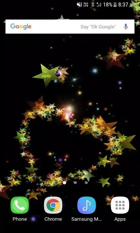 Starts Heart Live Wallpaper应用截图